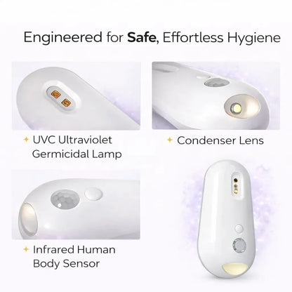 Self Cleaning UV Toilet Sanitizer & Night Light